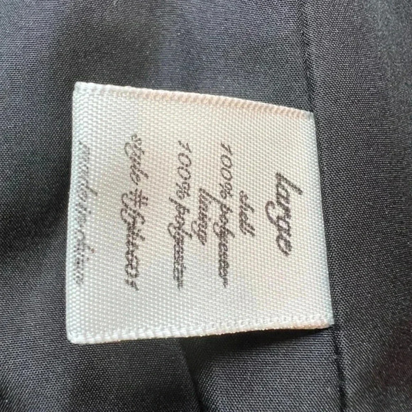 Miami Black Vest with Raspberry Trim Size Large - Picture 7 of 10